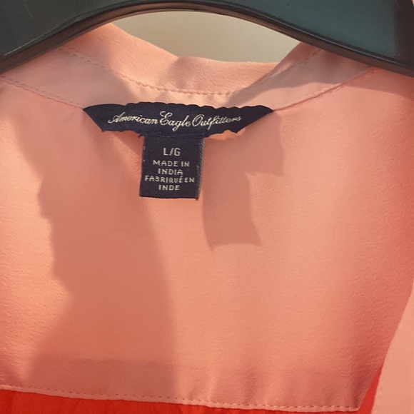 10/$25 American Eagle// button down shirt, size L - Picture 2 of 4